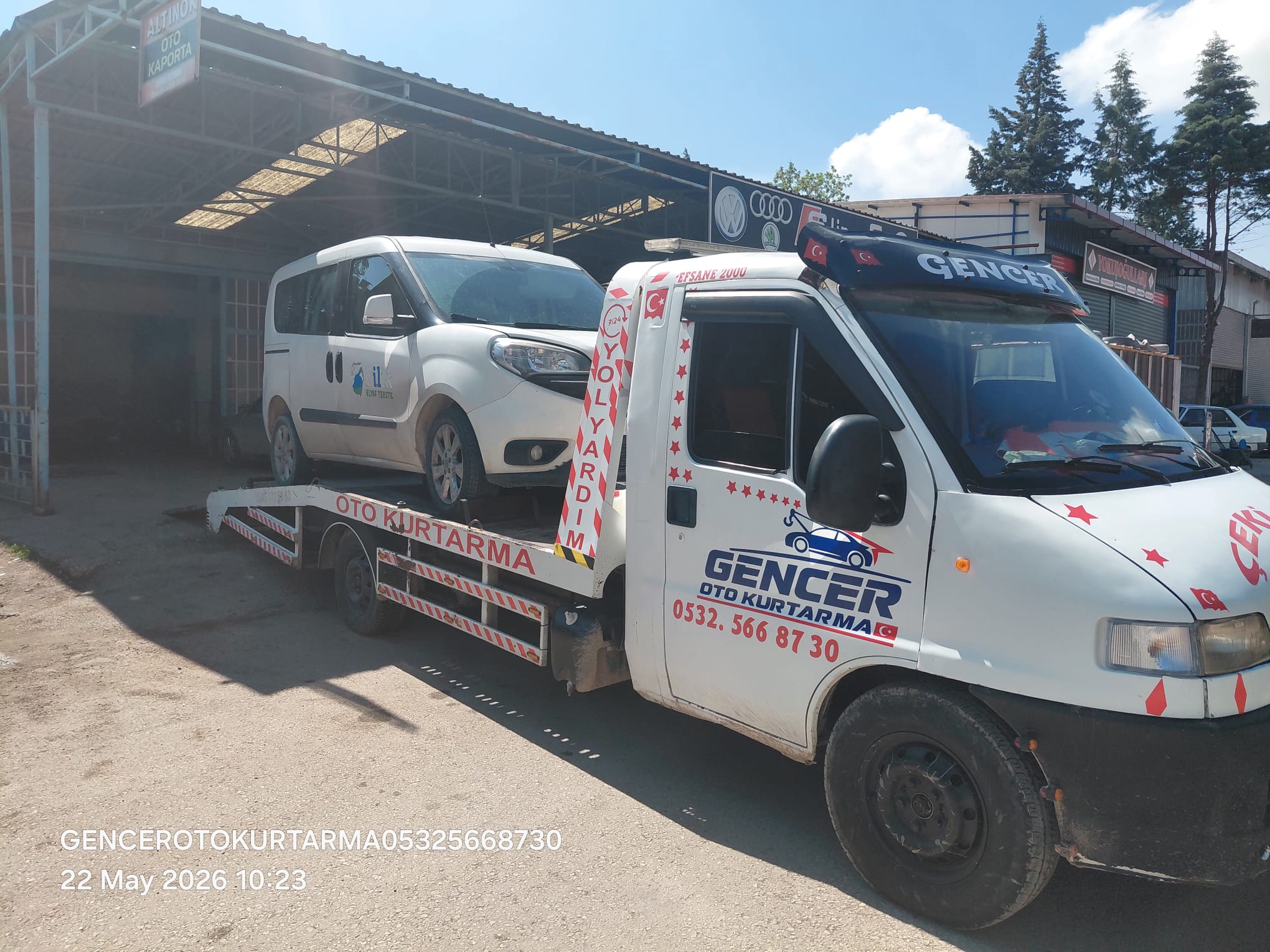 Uşak oto kurtarıcı aracı